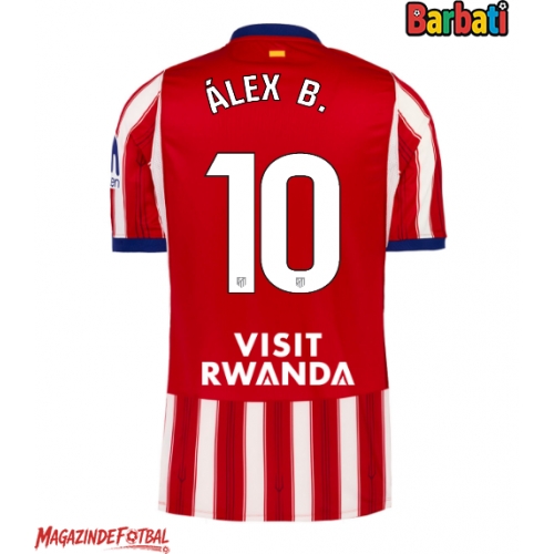 Atletico Madrid Alex Baena #10 Tricou Fotbal Replică 2026-27 Barbati Acasa Atletico Madrid Alex Baena #10 Tricou Fotbal Replică 2026-27 Barbati Acasa